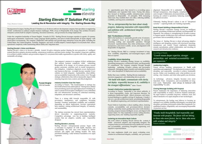 Business Connect Magazine Feature 2026