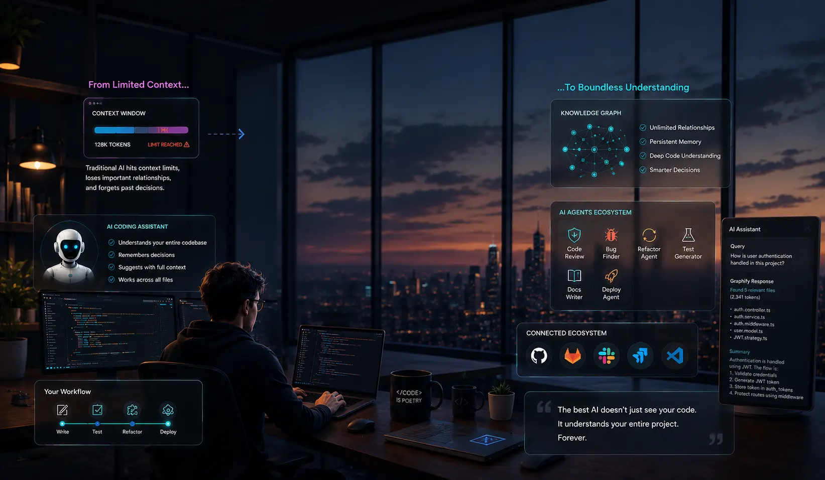 The Future of AI Coding and Structured Knowledge Retrieval
