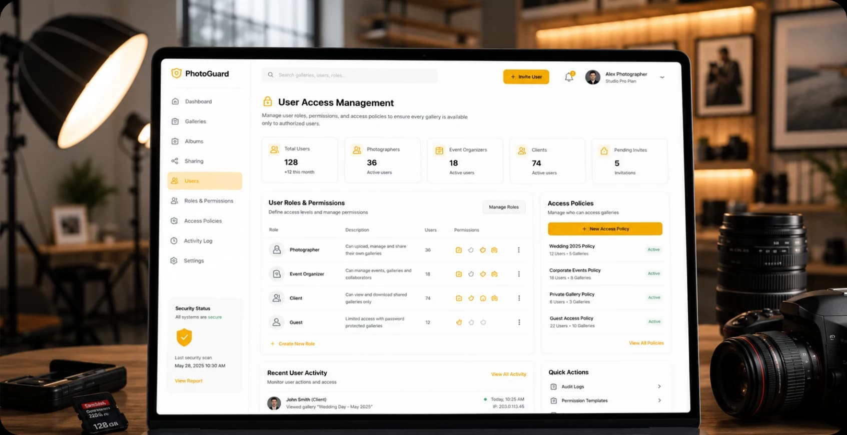 User Access Management Setup