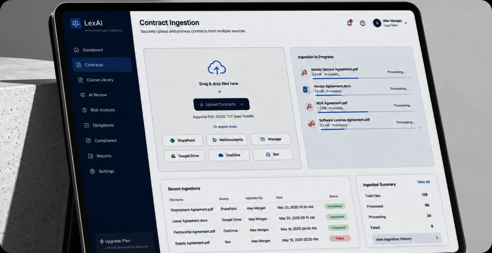 Contract Ingestion