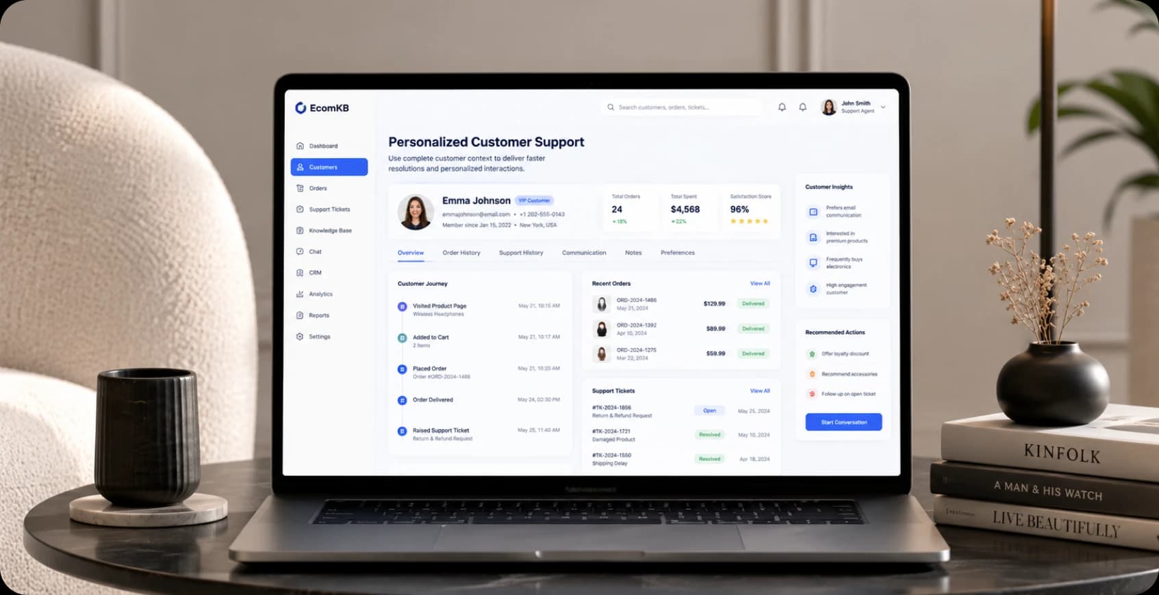 Personalized Customer Support