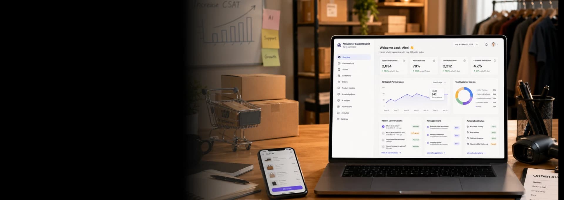 AI Customer Support Copilot for E-commerce