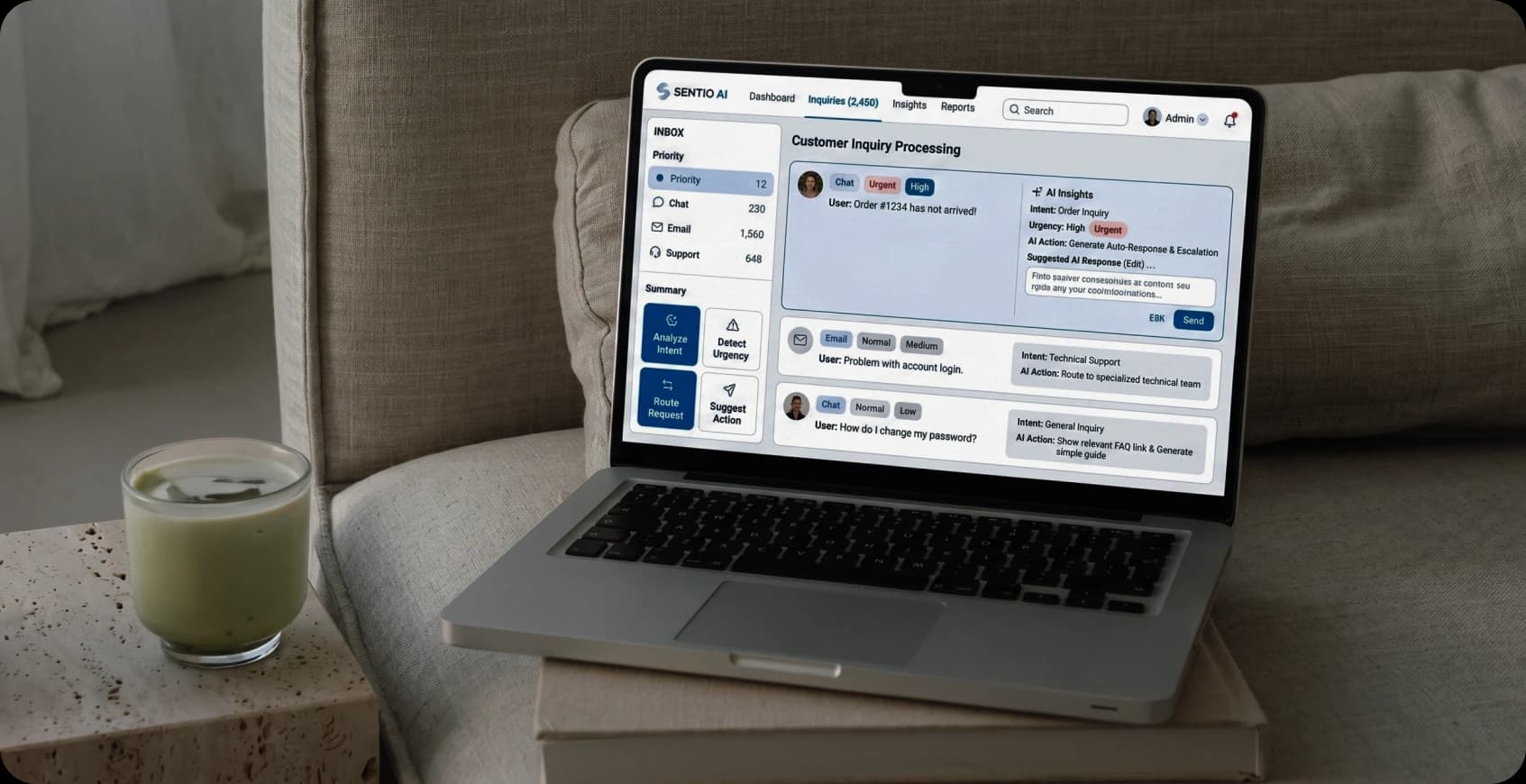 Customer Inquiry Processing