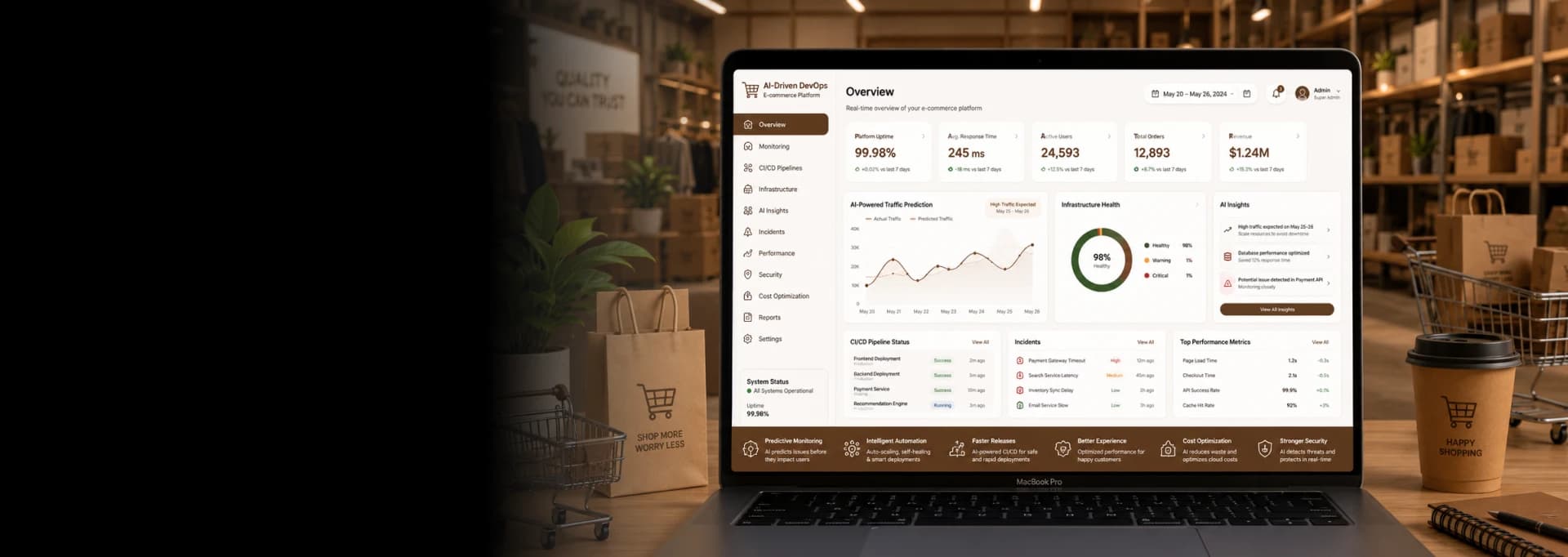 AI-Driven DevOps for E-commerce Platforms