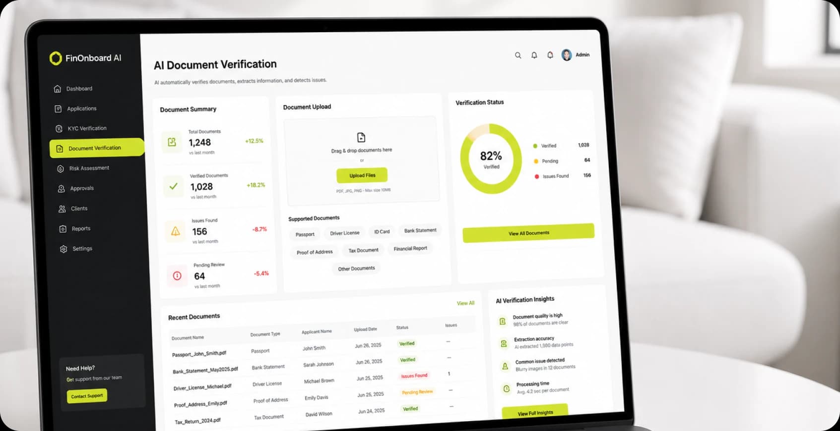 AI Document Verification