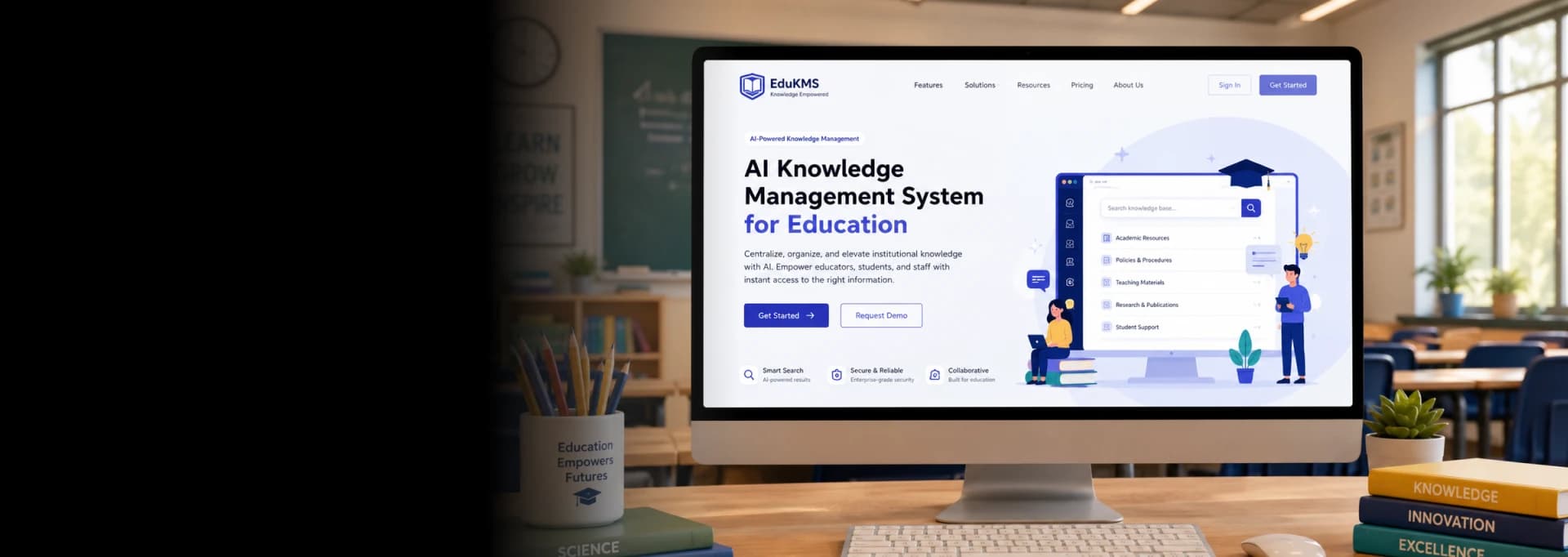 AI Knowledge Management System for Education