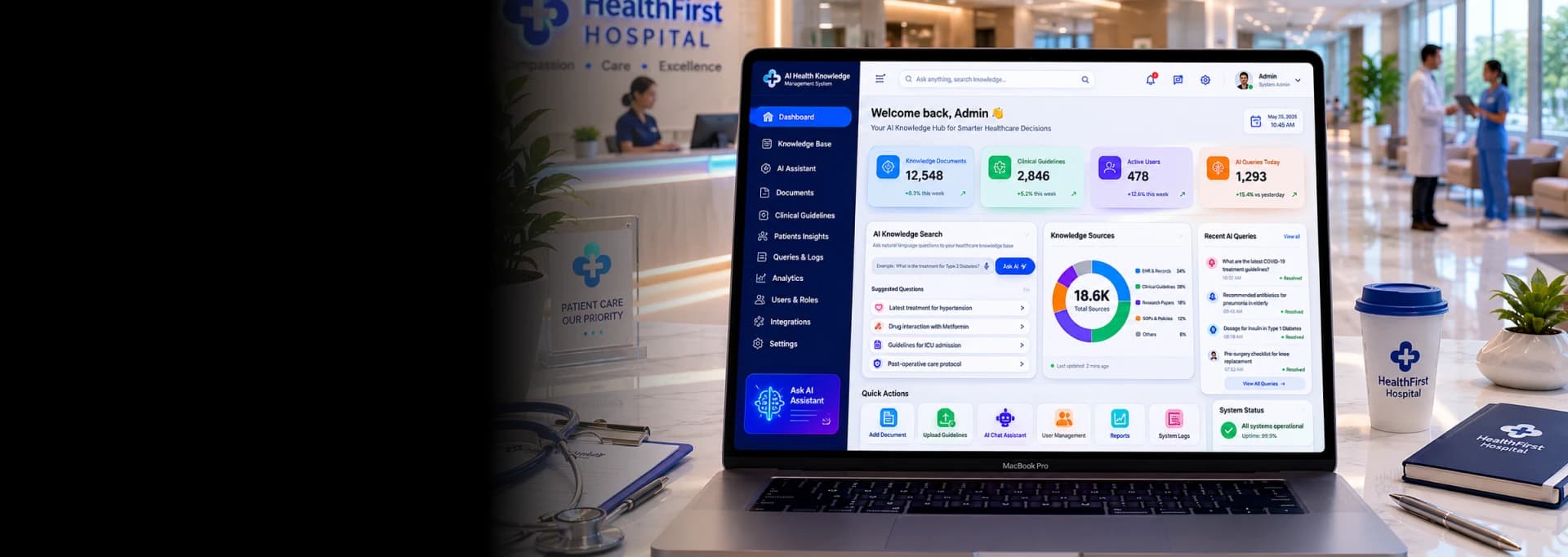 AI Knowledge Management System for Healthcare