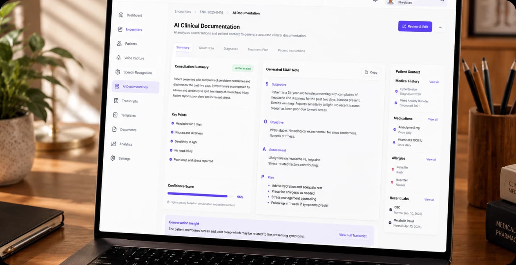 AI Clinical Documentation