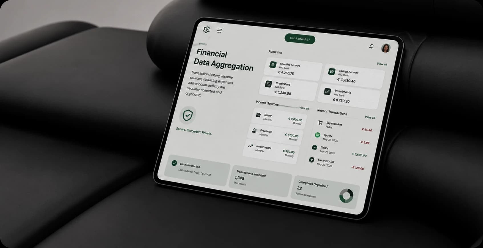 Financial Data Aggregation