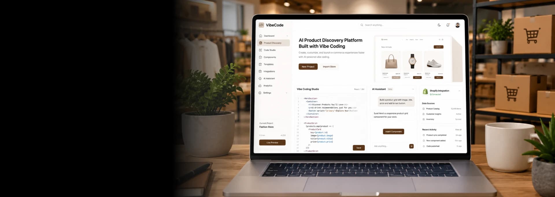 AI Product Discovery Platform Built with Vibe Coding