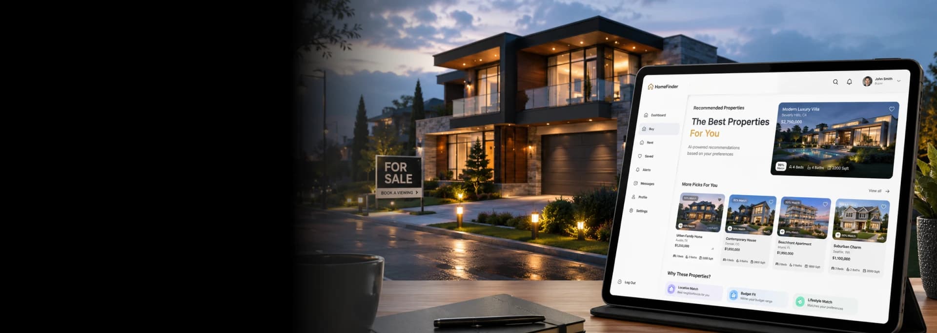 AI Property Recommendation System for Real Estate