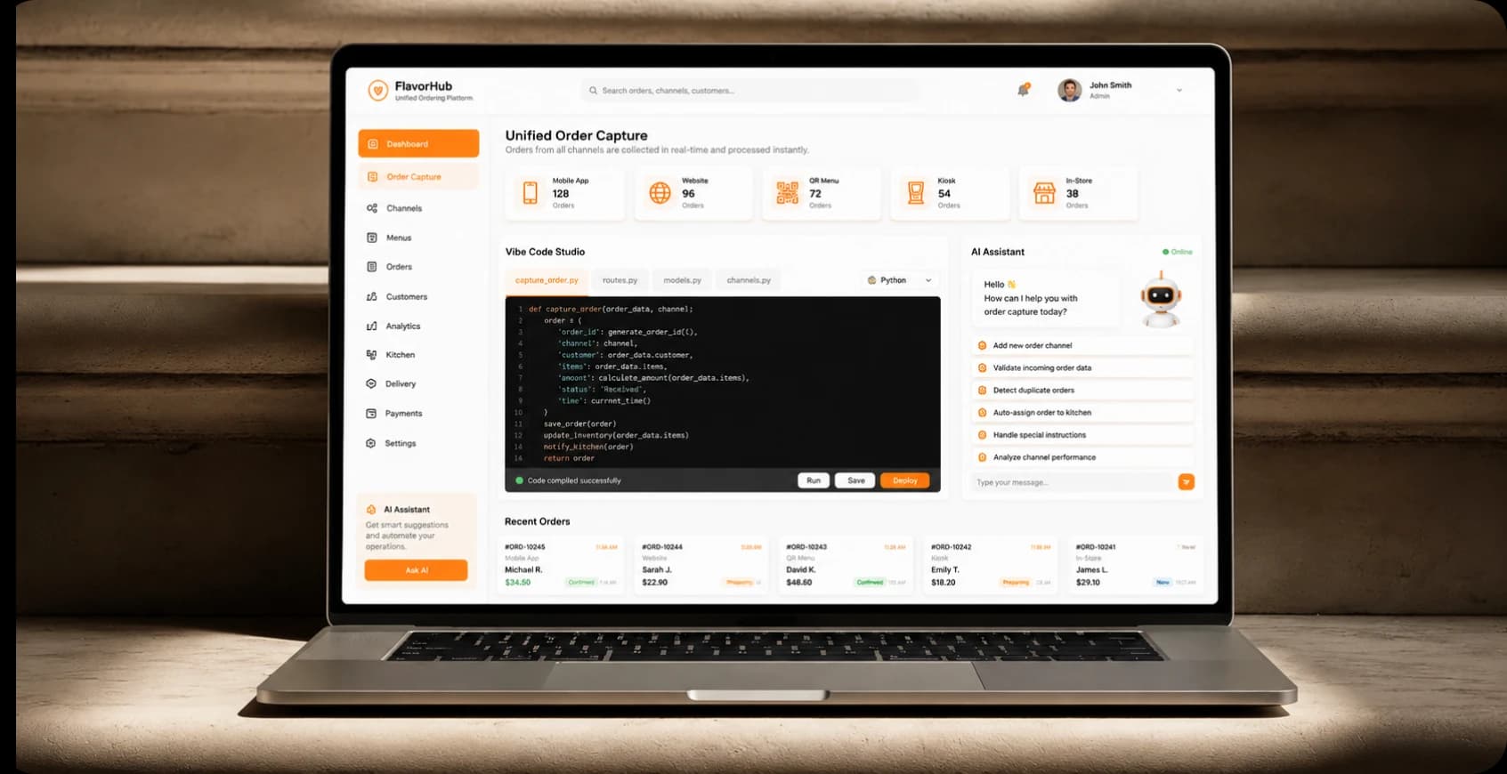 Unified Order Capture