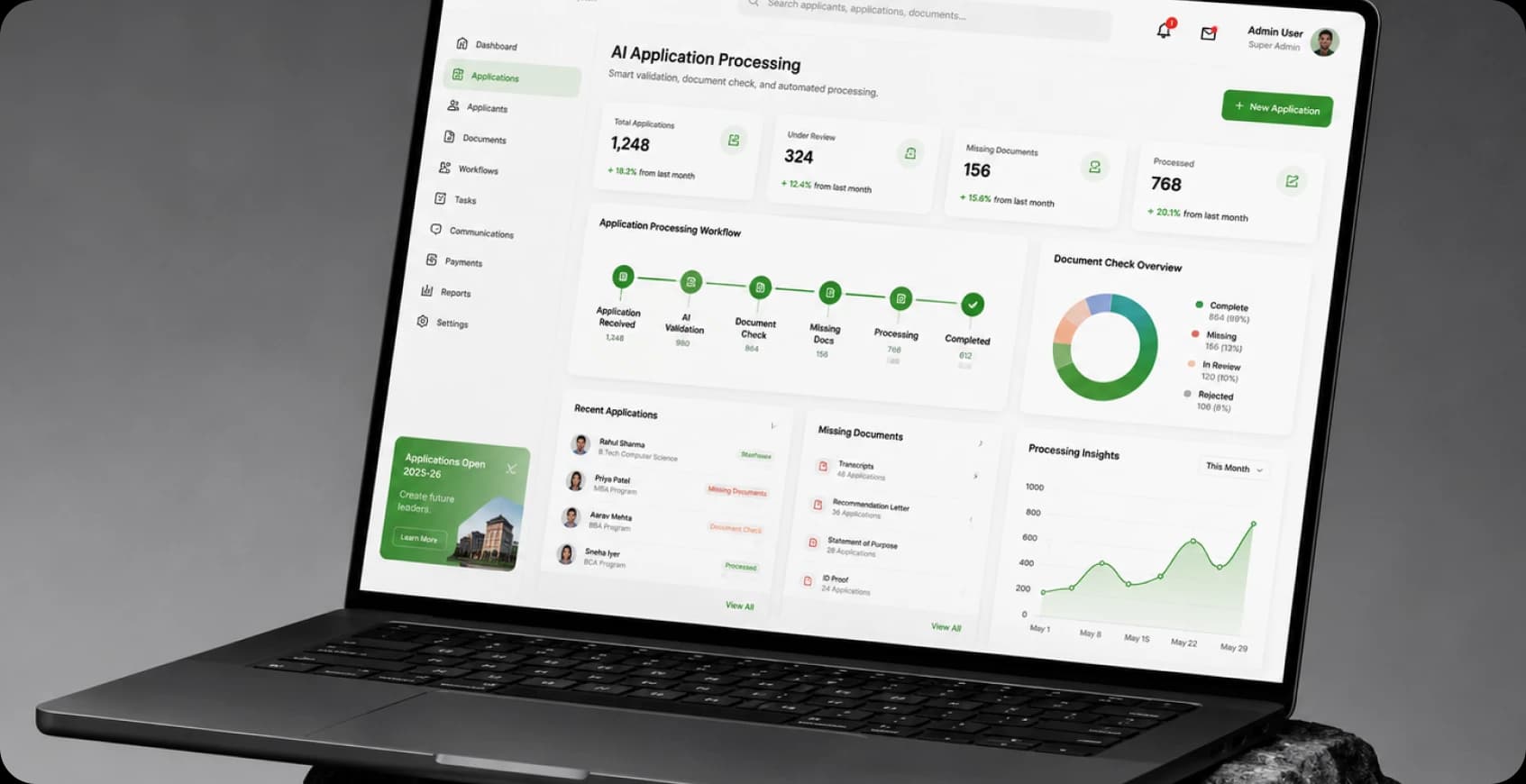 Application Processing