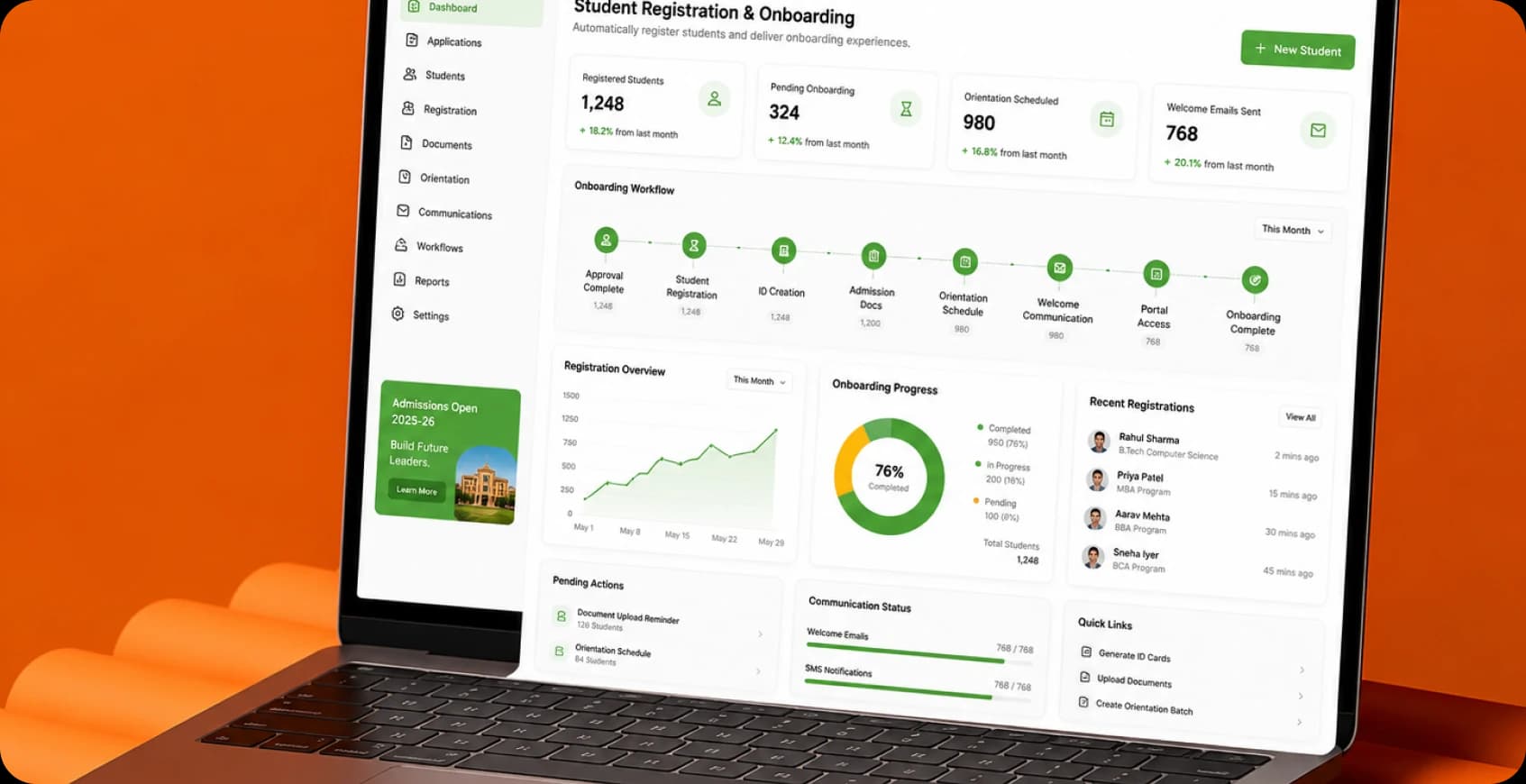 Registration & Onboarding