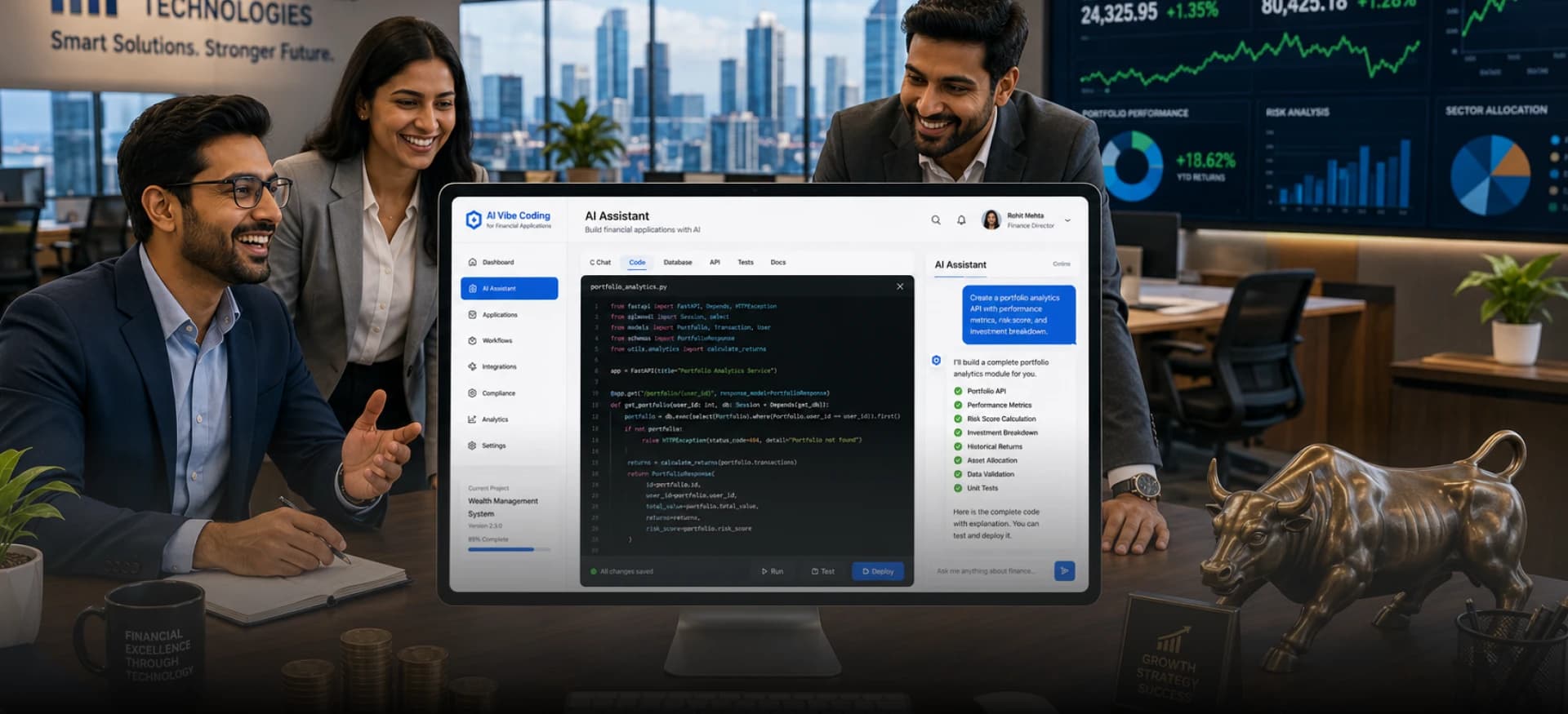 The future of AI Financial Applications and finance intelligence