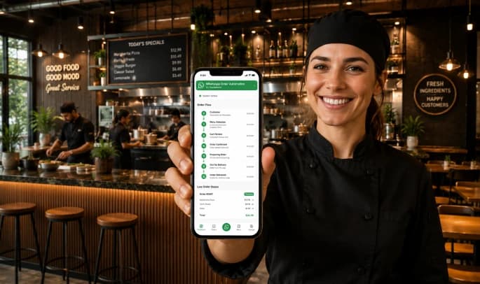AI WhatsApp Order Automation for Restaurants