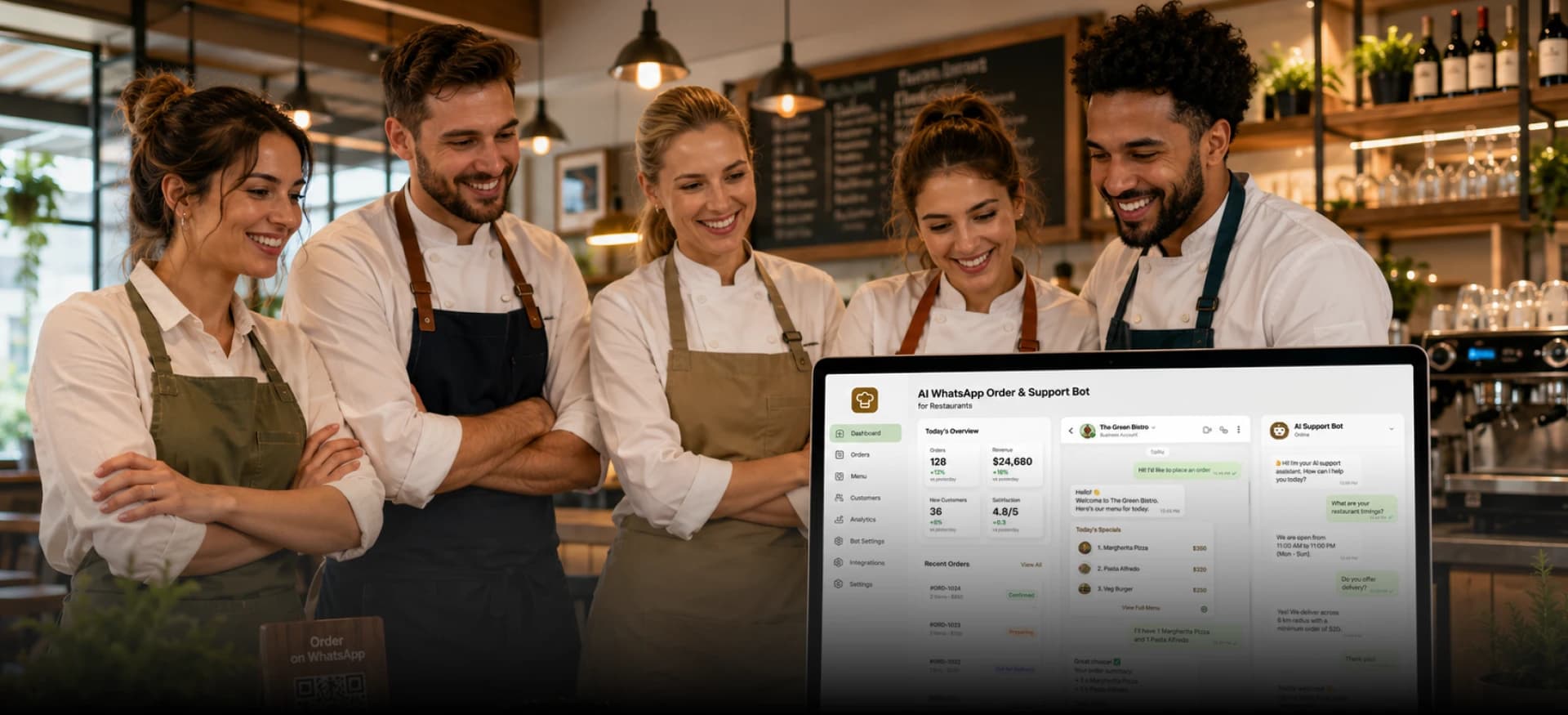 The future of AI WhatsApp order and support bots for restaurants