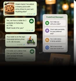 Personalized Conversational AI instead of fixed restaurant chatbot replies