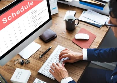 Manual booking and scheduling processes for photography businesses