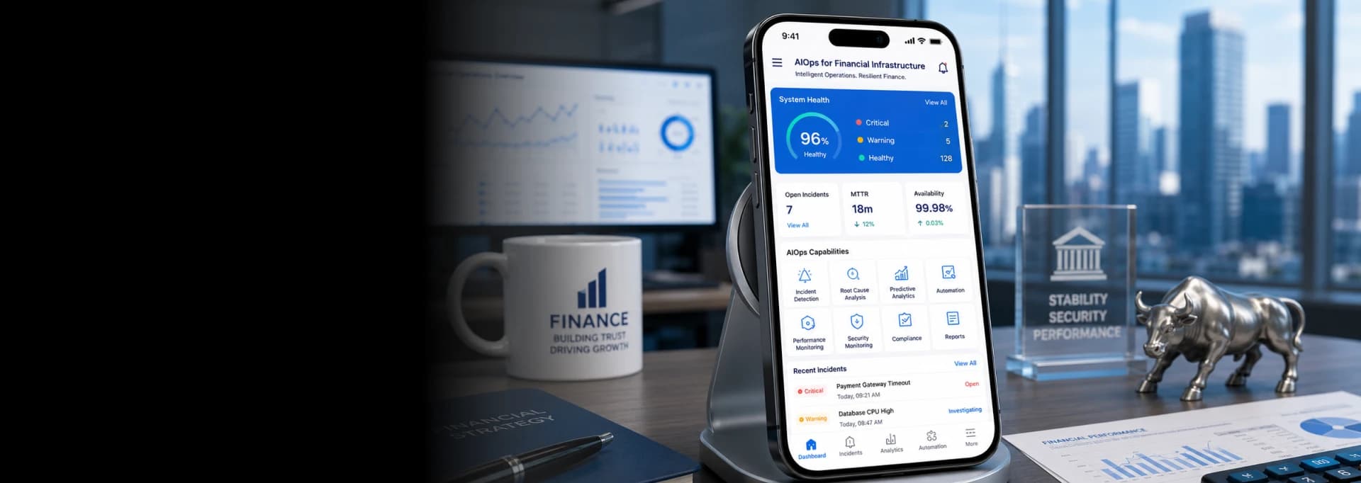 AIOps Solutions for Financial Infrastructure