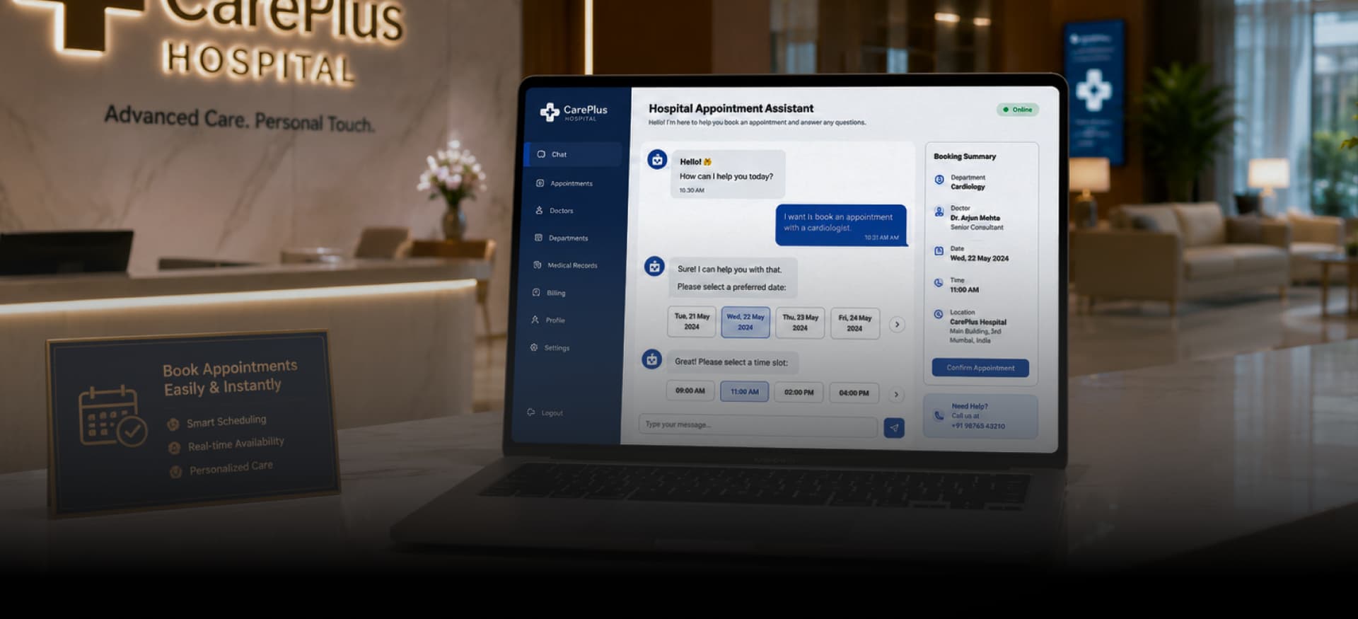 The future of intelligent Healthcare scheduling with AI