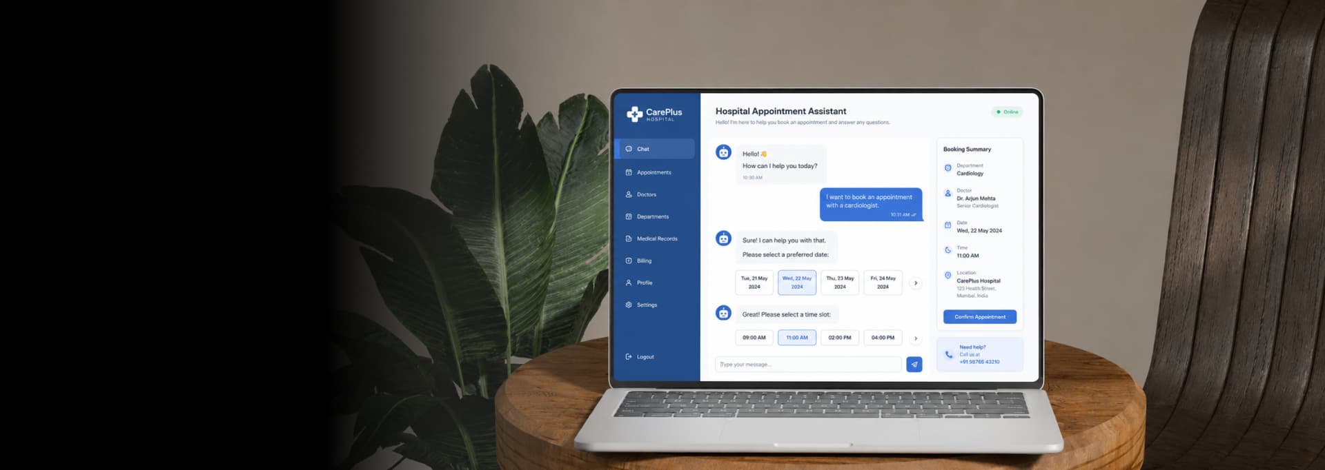 Appointment Booking Chatbot