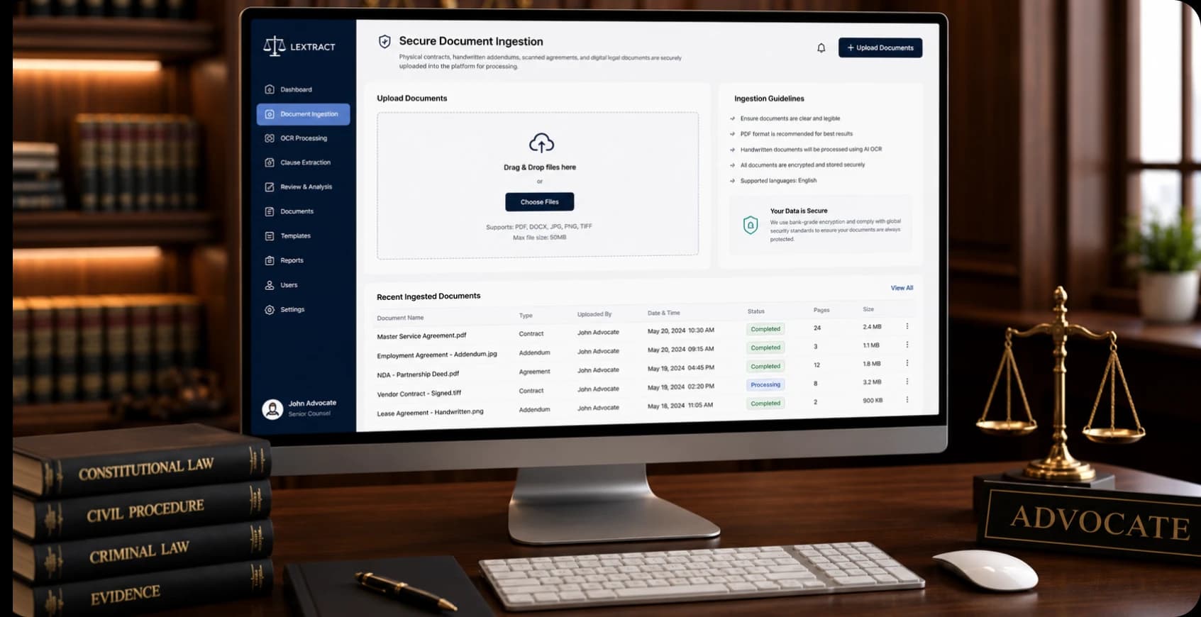 Secure Document Ingestion