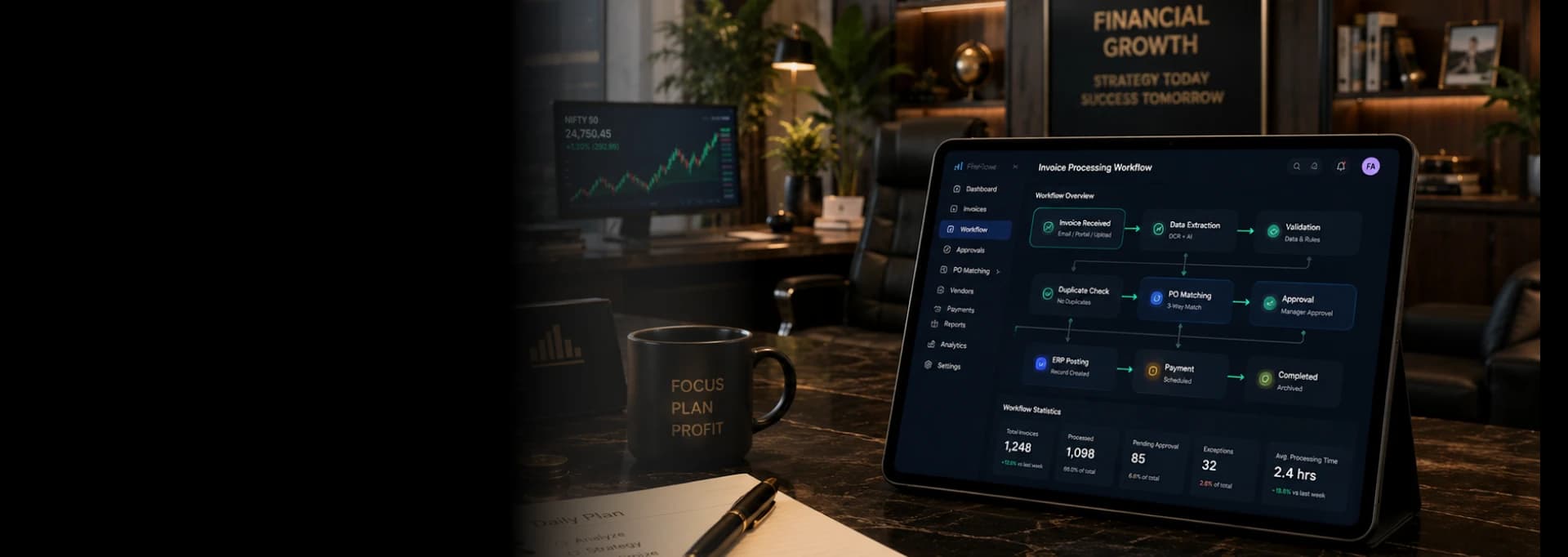 Automated Invoice Processing Workflow
