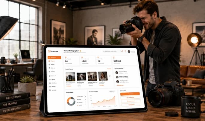 Custom AI Photography Management Software