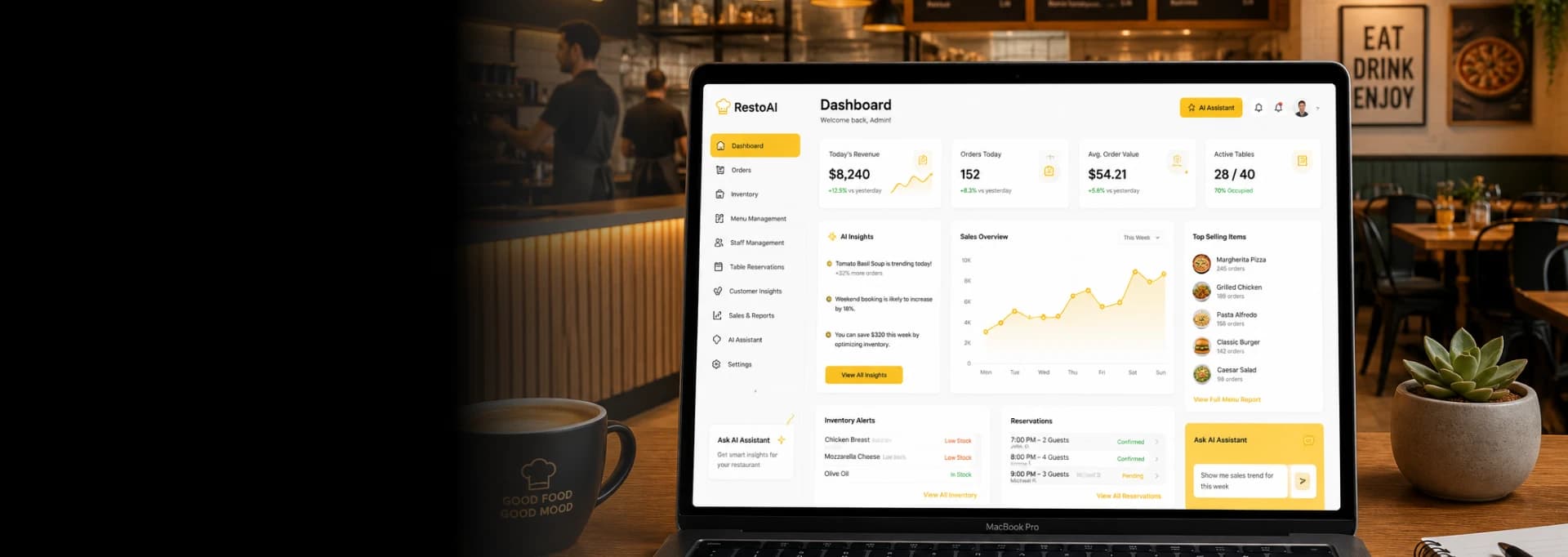 Generative AI Solutions for Restaurant Operations
