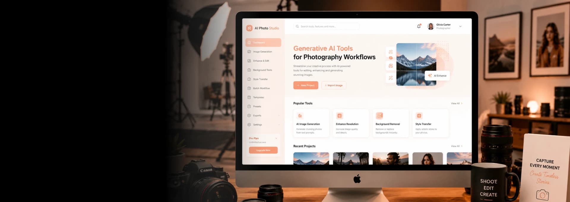 Generative AI Tools for Photography Workflows