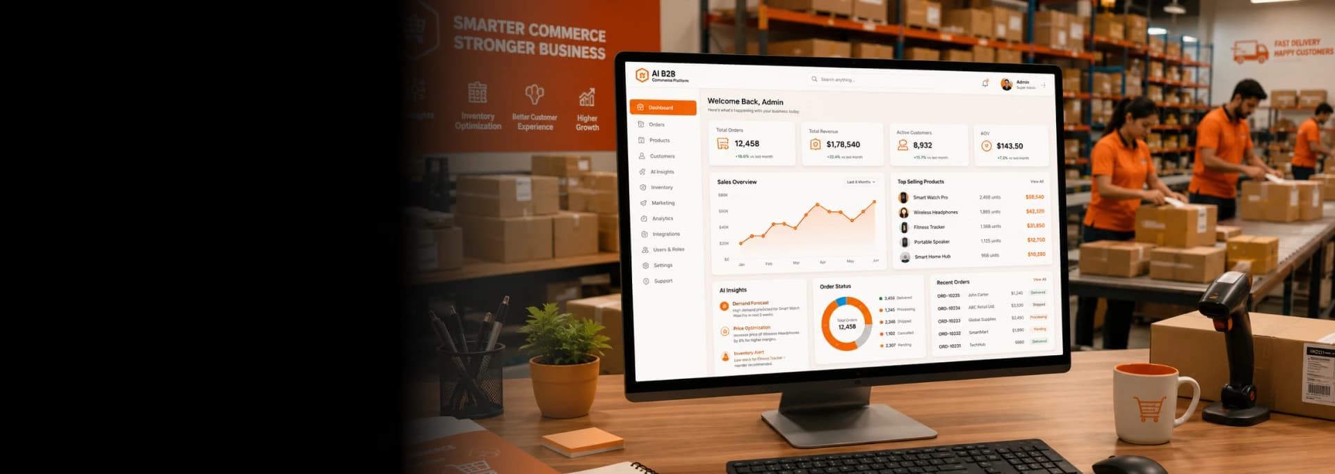IT Staff Augmentation for AI B2B Commerce Platform