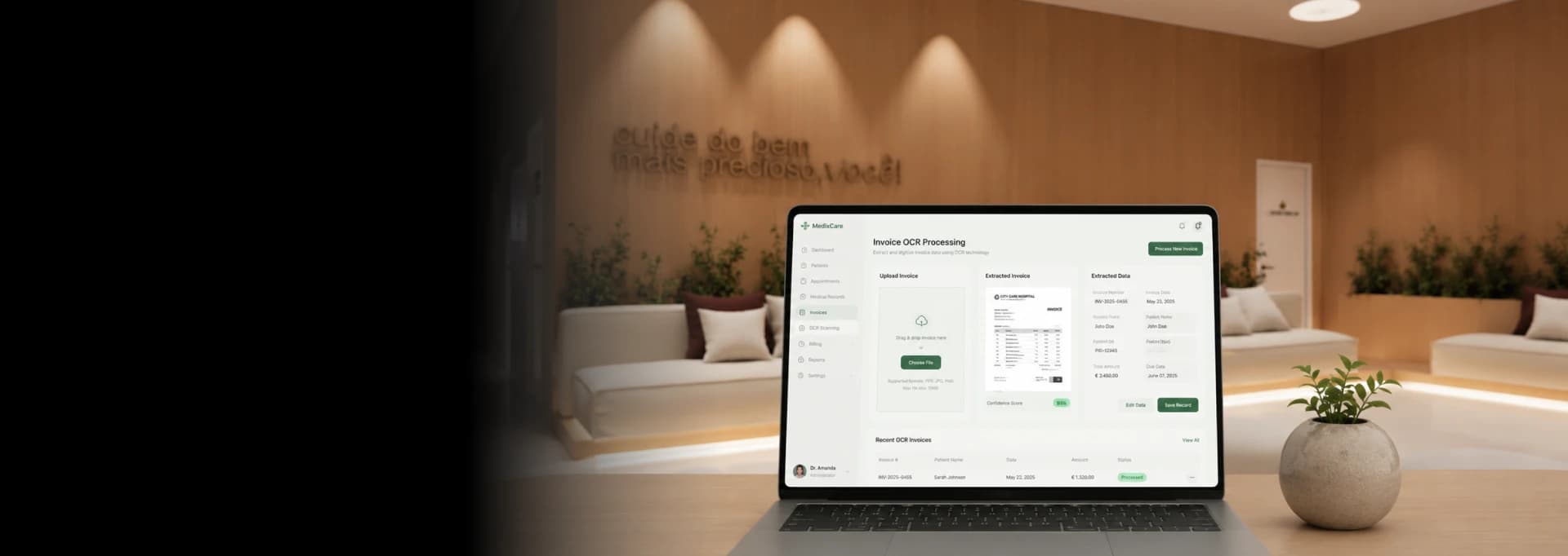 Medical Record Digitization with OCR