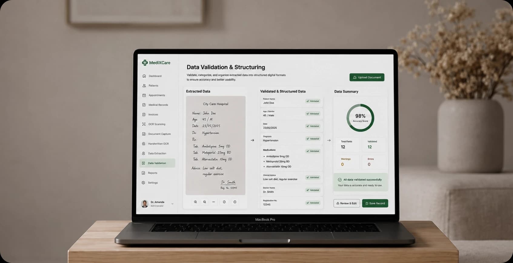 Data Validation & Structuring