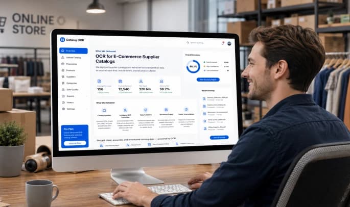 OCR for E-Commerce Supplier Catalog Digitization