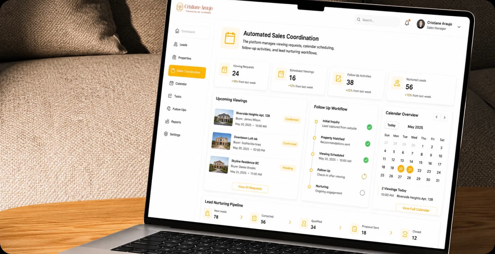 Automated Sales Coordination