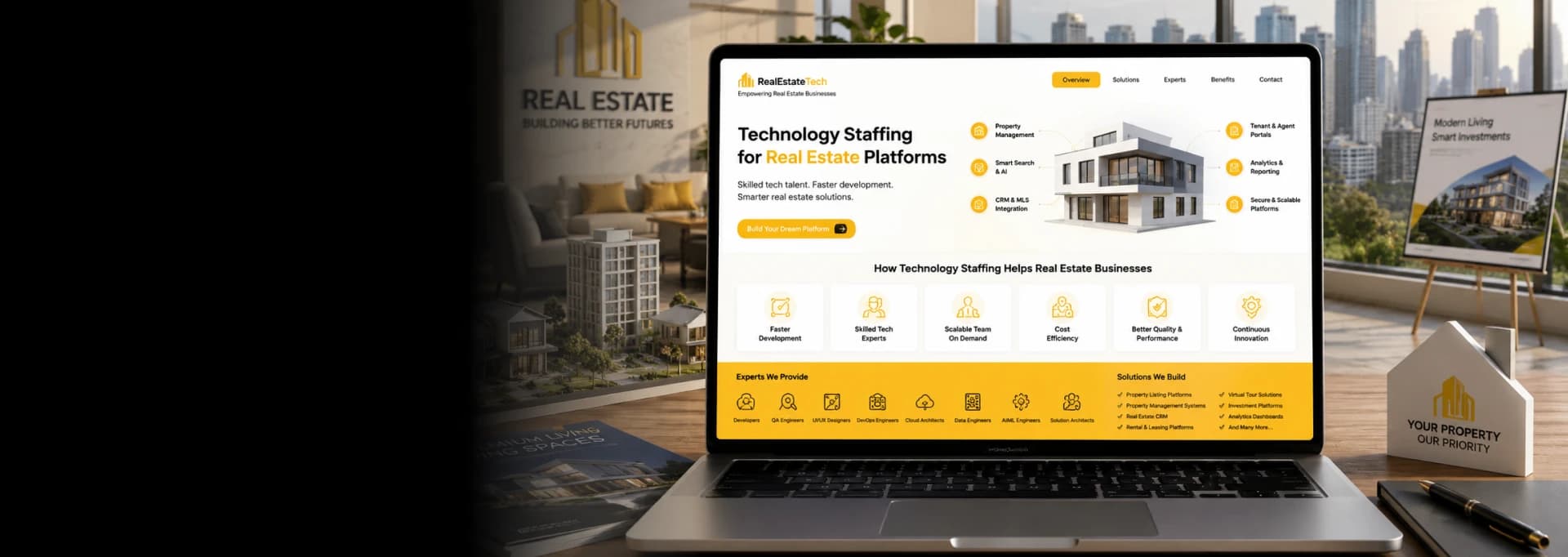 Technology Staffing for Real Estate Platforms
