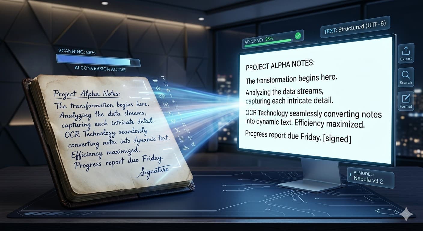 OCR Handwritten Extraction - Starling Elevate