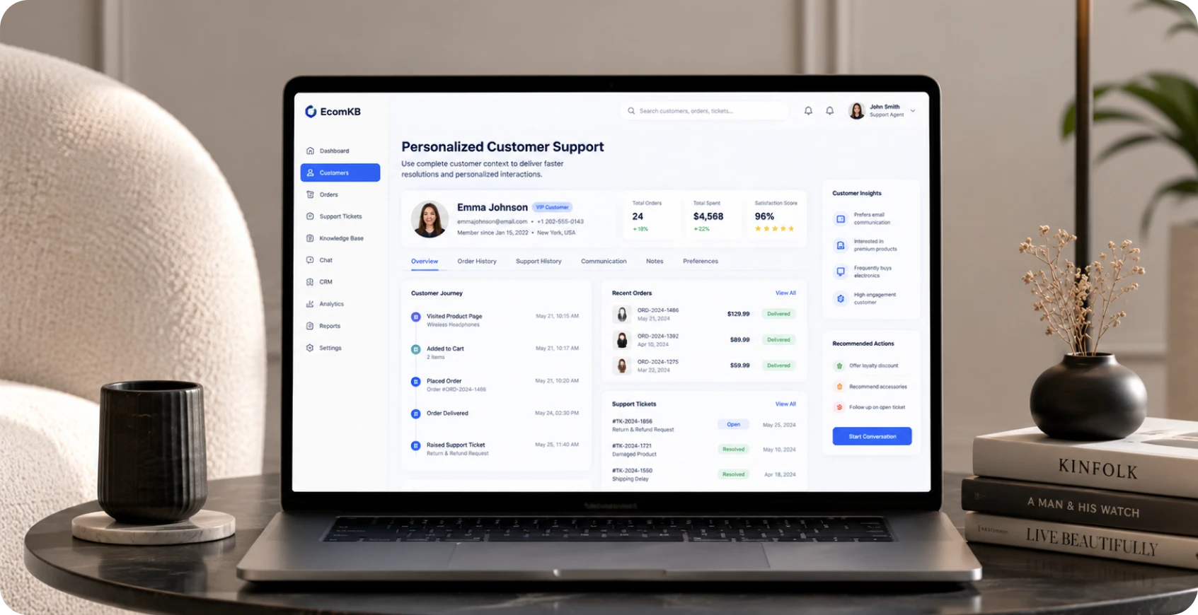 Personalized Customer Support