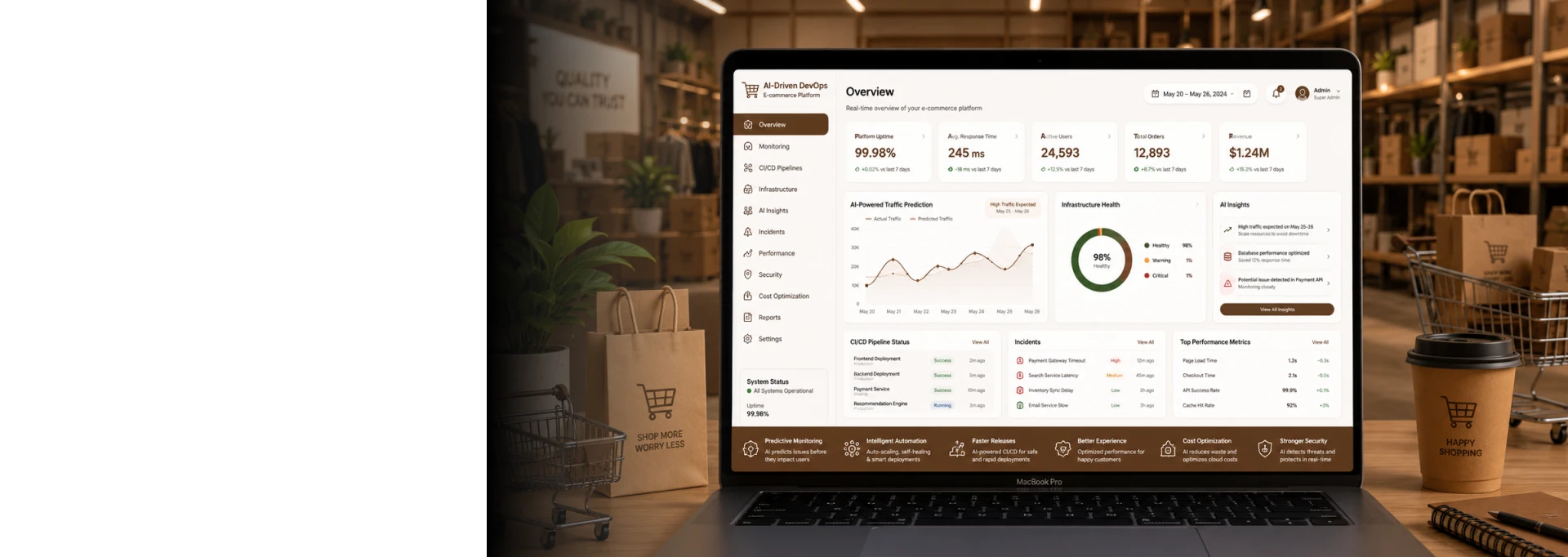 AI-Driven DevOps for  E-commerce Platforms
