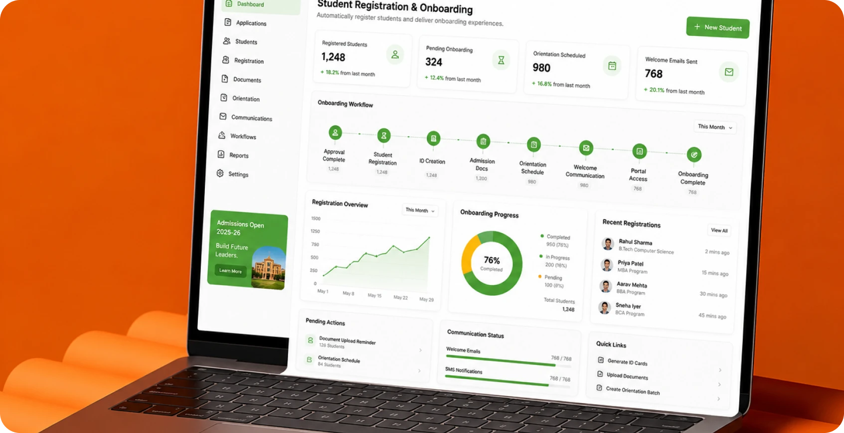 Registration & Onboarding