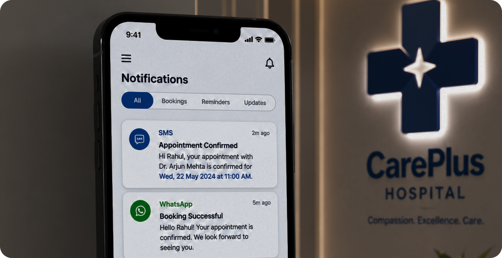 Automated SMS alerts
