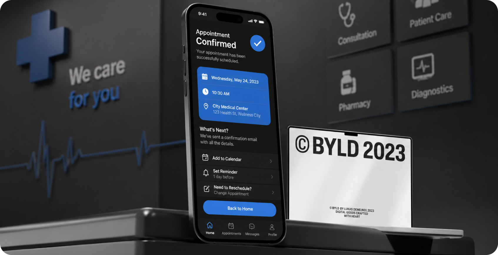 Appointment reminder notification